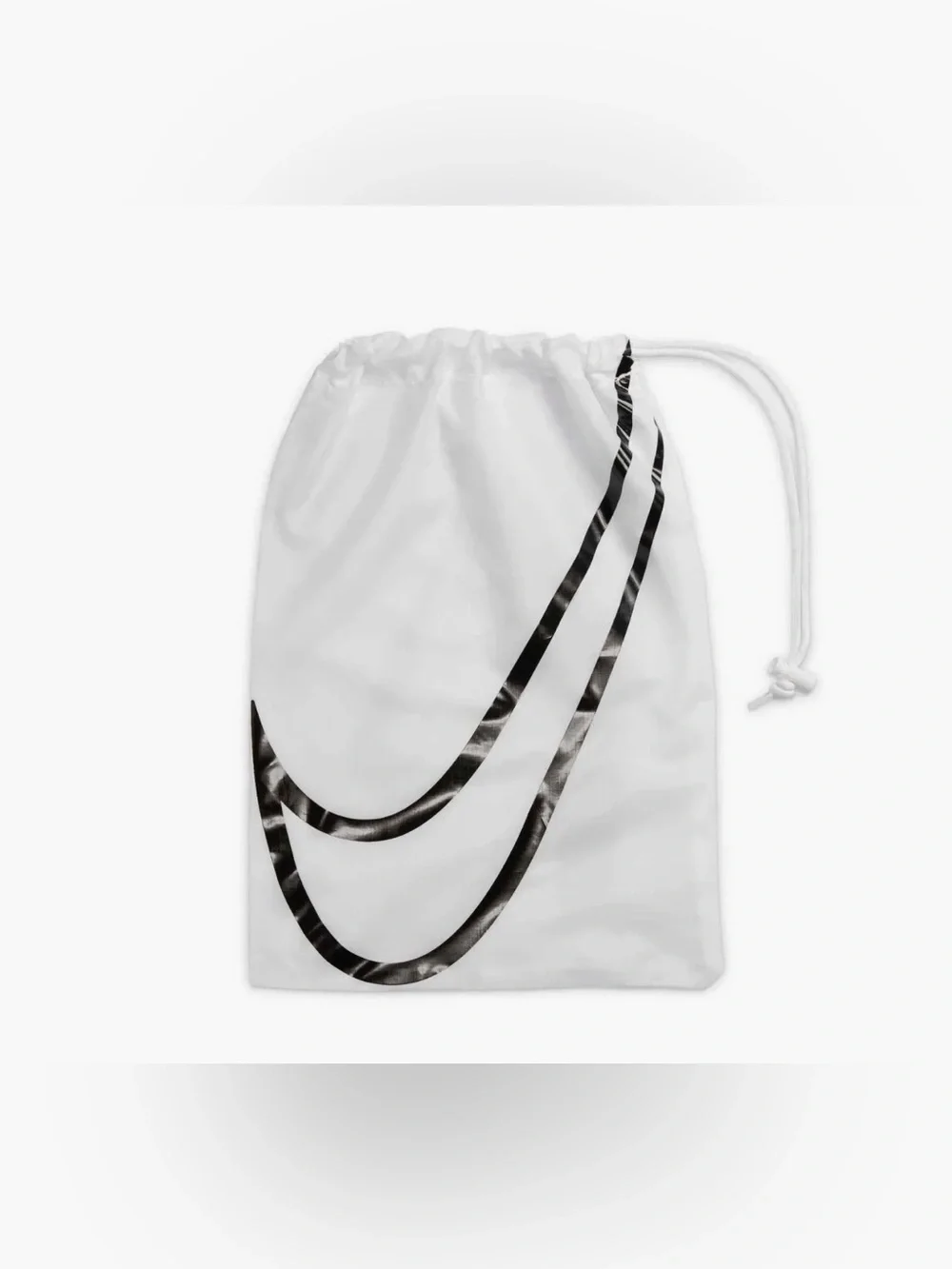 Nike Track & Field shoe drawstring bag, black& white,NWT